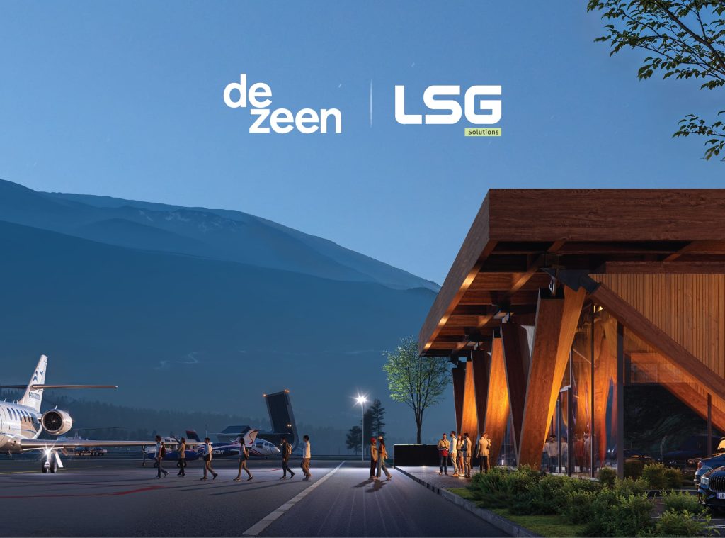 LSG Solutions პროექტის სურათი: E6a6c13a1904 Dezeen წარმოაჩენს მესტიის ახალ აეროპორტის ტერმინალს