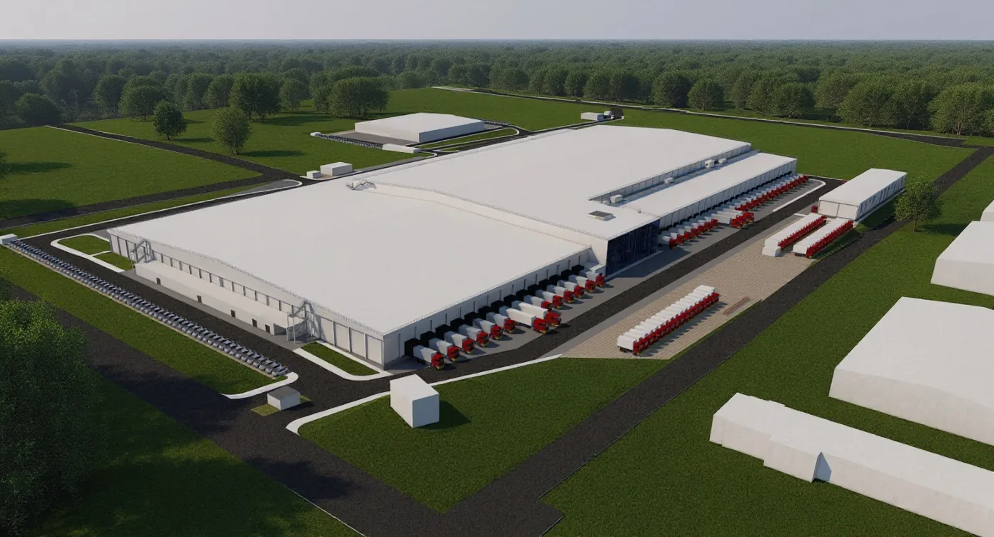 LSG Solutions project project: Nikora Logistics Center