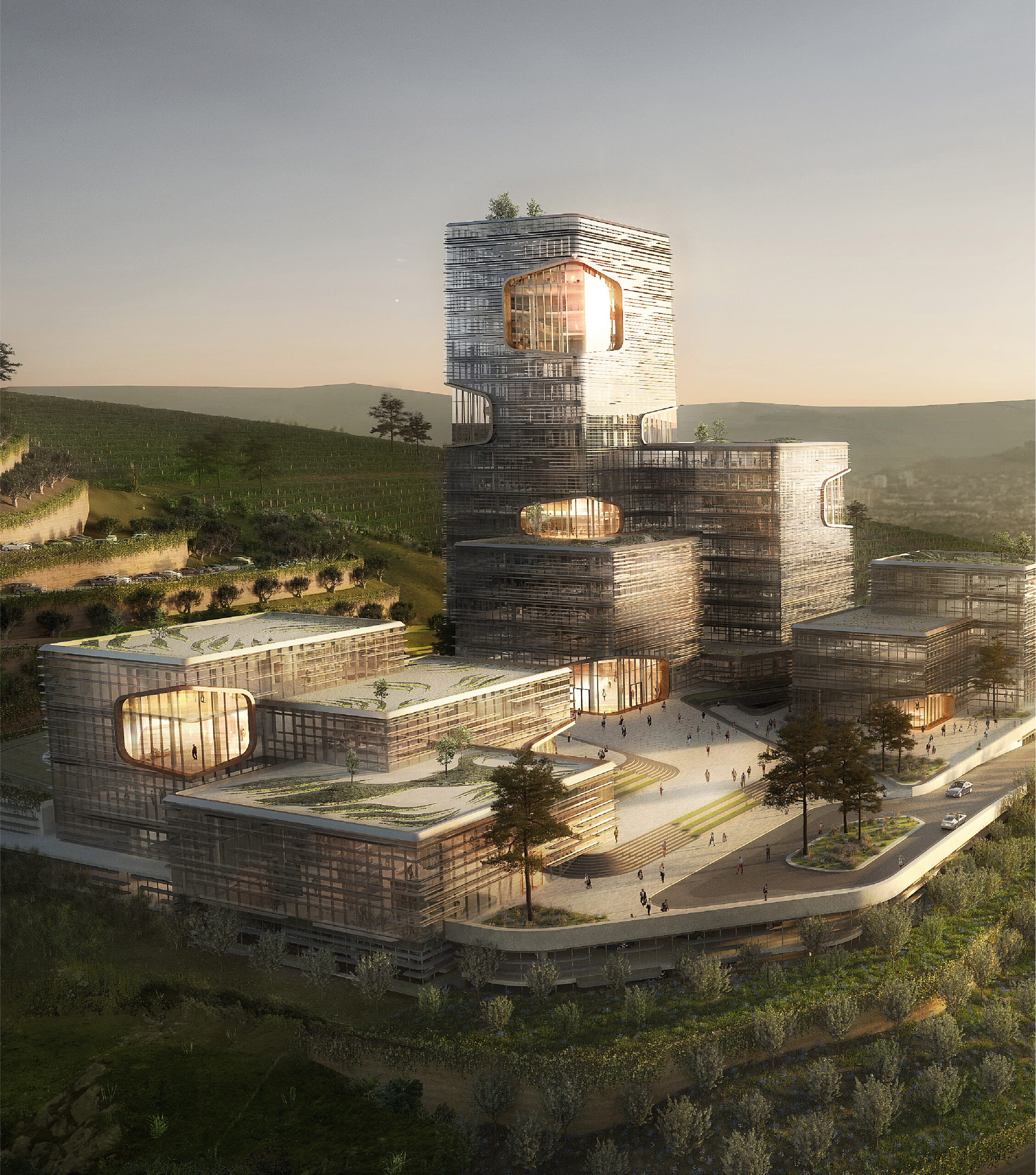 TBC Forum headquarters development in Tbilisi